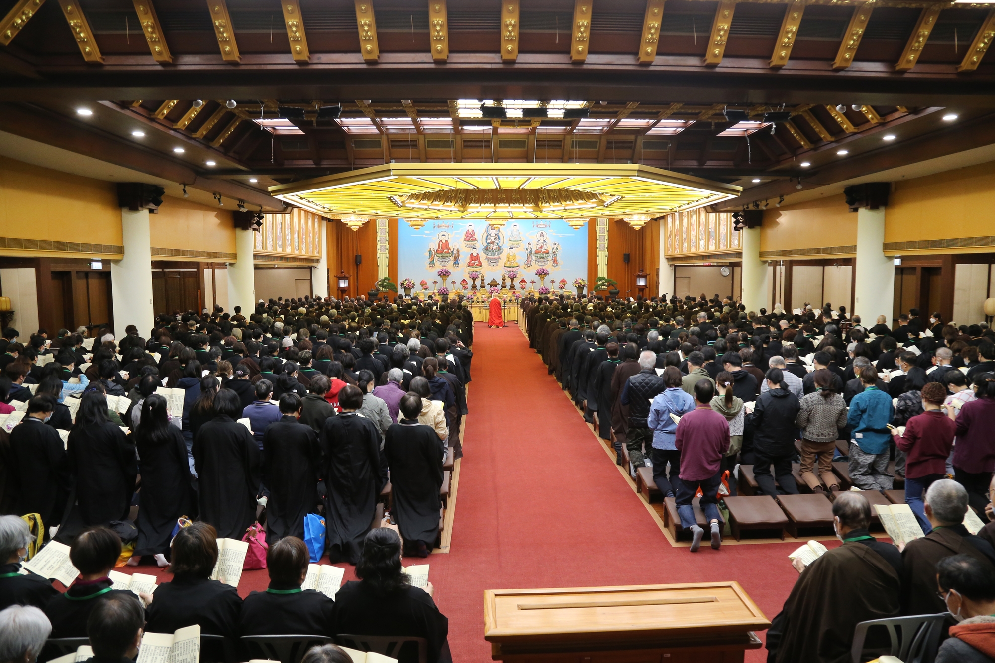 禮慈悲三昧水懺法會儀式中
