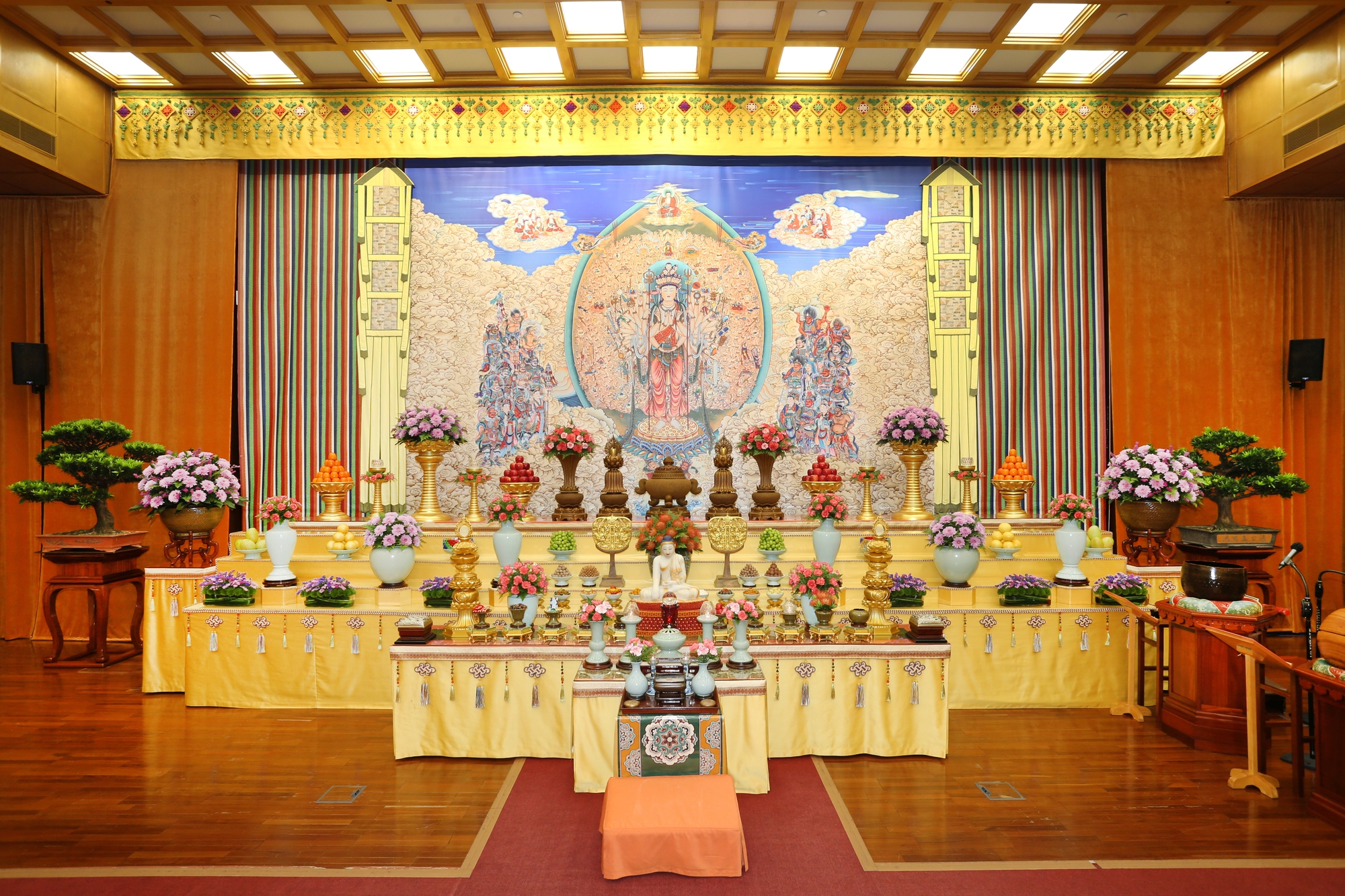 觀音誕法會莊嚴壇場
