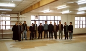 The expert team at the lofting room (from left: Ven. Wang Fun, Ren Tongchun, Chan Si Chung, Fang Daoshun, Yu Zongqiao, Zhu Jiancheng, Chao Guoqing, Bu Xiuyi, Zhang Tongsheng, Jiang Guozhu, Ba Jiangcheng and Zhang Zhiping)