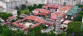 Lian Shan Shuang Lin Monastery, Singapore after reconstruction